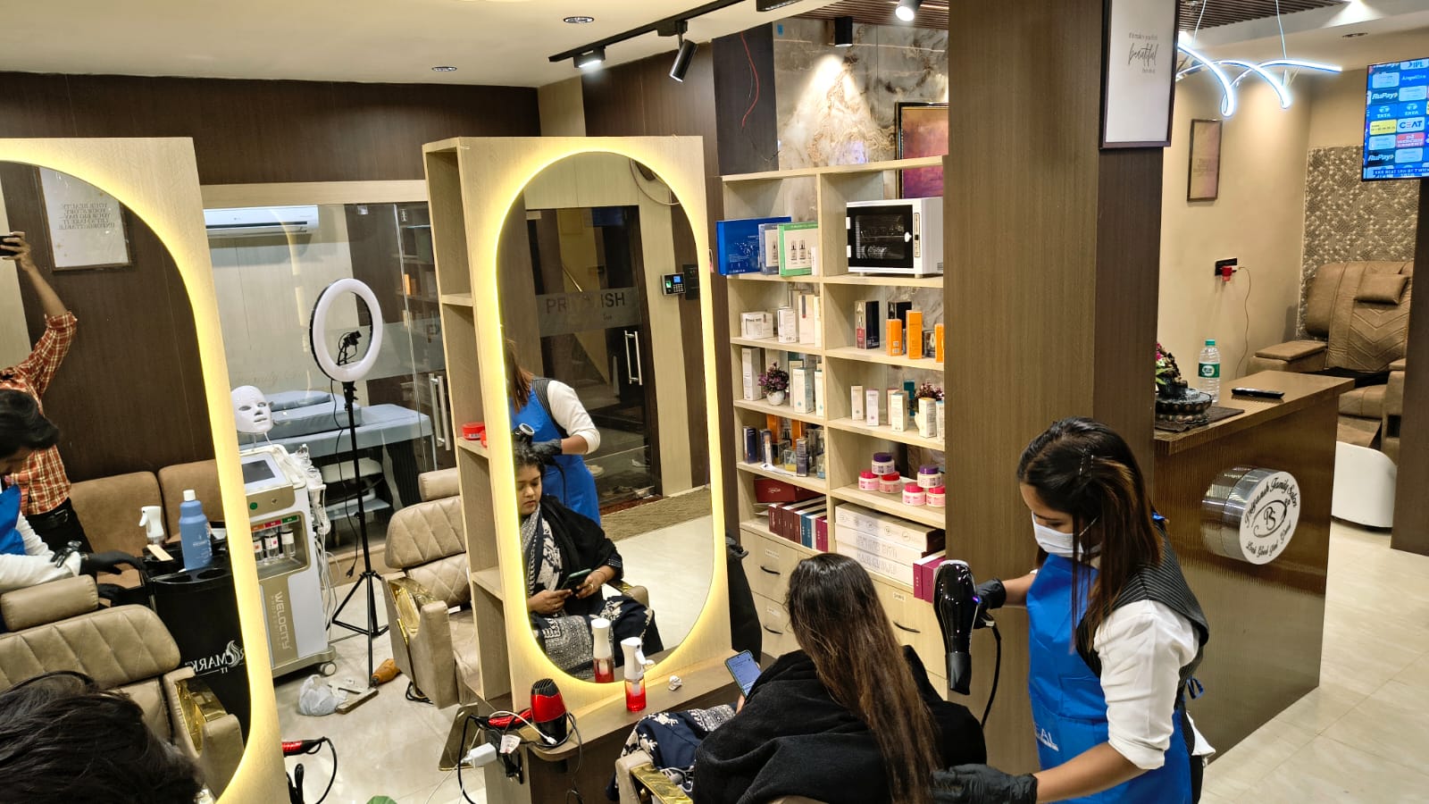 Bridal Makeup and Premium Hair Styling in Dumdum