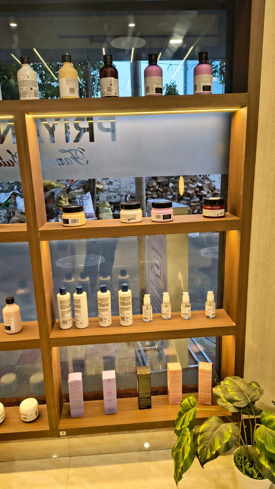 Premium salon products used at Priyansh Family Salon